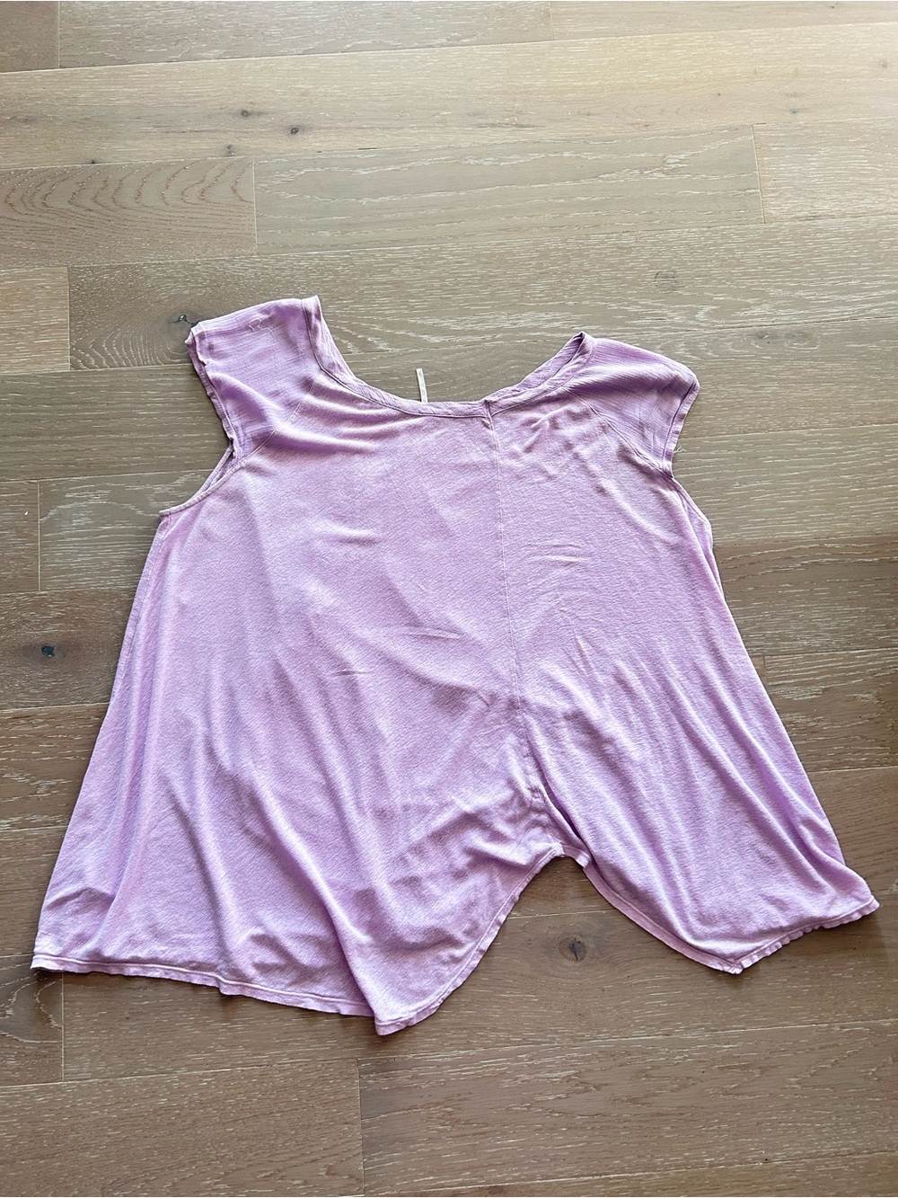 Free People Lavender Short-Sleeve Swing Tunic - Picture 4 of 7